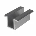 Mittelklemme H24 Aluminium 6060 Loch M8 PV-04-01