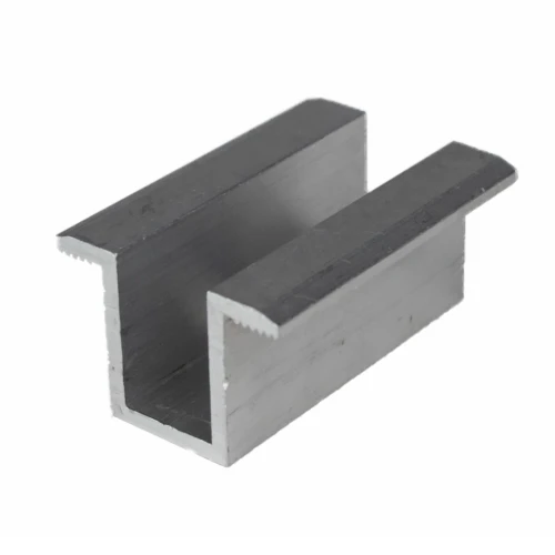 Mittelklemme H24 Aluminium 6060 Loch M8 PV-04-01