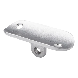 Gelenkige flache Handlauf-Montageplatte 64x24 mm – Edelstahl AISI 304 satiniert