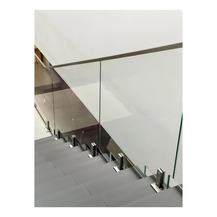 PSG Glasauflagehandlauf 40x40 mm AISI 304 Satin – 2500 mm 001-082 (3)
