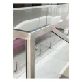 PSG Glasauflagehandlauf 40x40 mm AISI 304 Satin – 2500 mm 001-082 (4)