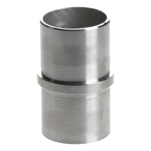 Gerader Geländer-Verbinder für Rohr 42,4x2 mm – Edelstahl AISI 304, geklebt