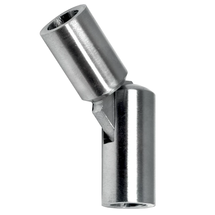 Postal – Gelenkwinkel für Geländer 90°–180° für Stab ø 12 mm, AISI 304 satiniert 001-146 (1)