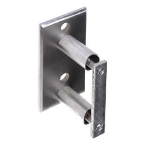 PSG Seitenbefestigung für Geländerpfosten Ø 42,4 mm – Edelstahl AISI 304 satiniert