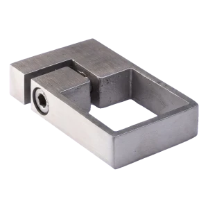 PSG Seitliche Klemmschelle für Profil 40x40 mm – Edelstahl AISI 304 satiniert