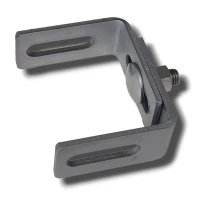 Einstellhalter C/S mit Winkeln 65x65mm aus Edelstahl H17