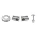 PSG Eckpfosten für Geländer aus Edelstahl AISI 304 ø42,4 mm H1060 mm mit Halterungen für Stäbe ø12 mm 001-206 (3)
