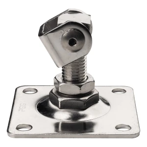 PSG verstellbares Torband M20 mit Anschraubplatte 100×100 mm – Edelstahl AISI 304